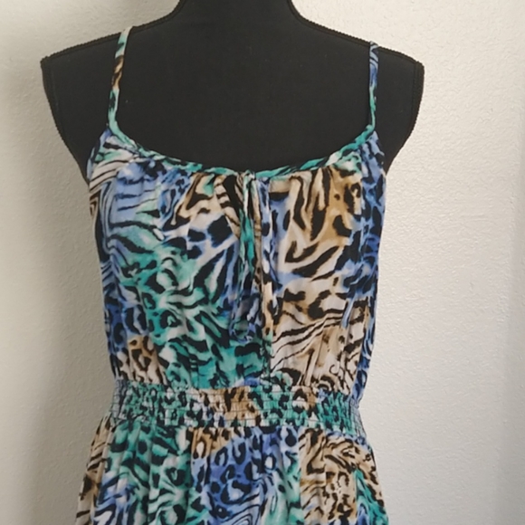 Animal Print Maxi Dress - Picture 2 of 3